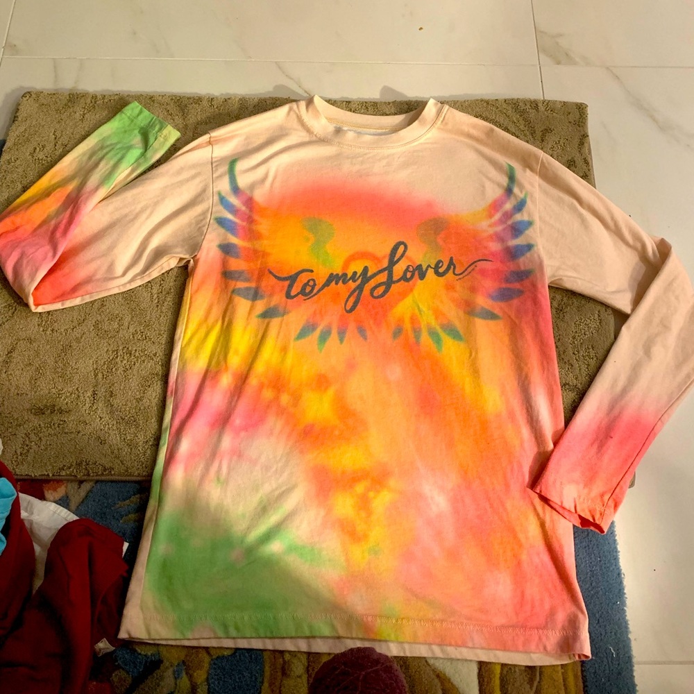 Taylor Swift Stella McCartney Lover Airbrush Long Sleeve Tshirt NEW Size S